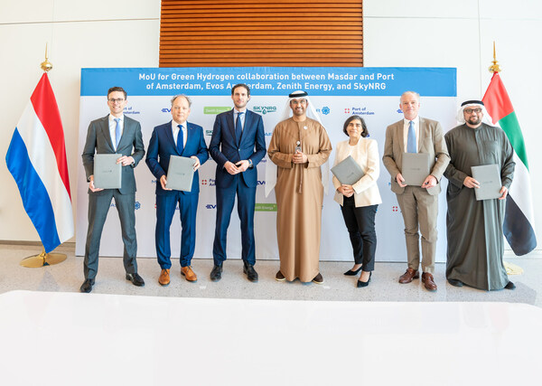 Masdar signs deal to explore green hydrogen export from Abu Dhabi to Europe