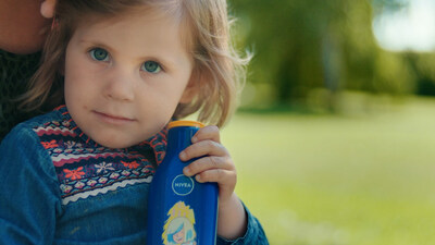 NIVEA develops unique cosmetic sunscreen for a young girl