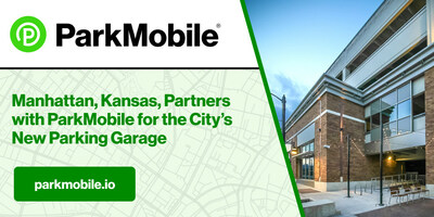 Through the ParkMobile app, users will be able to pay for on-demand parking at over 450 off-street parking spaces in the brand-new Aggieville Parking Garage.