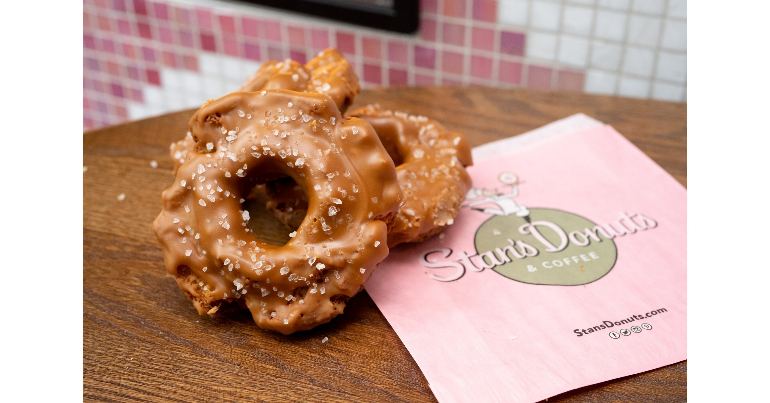 Morton Salt and Stan's Donuts come together to serve up the exclusive 'Salted Caramel Old
