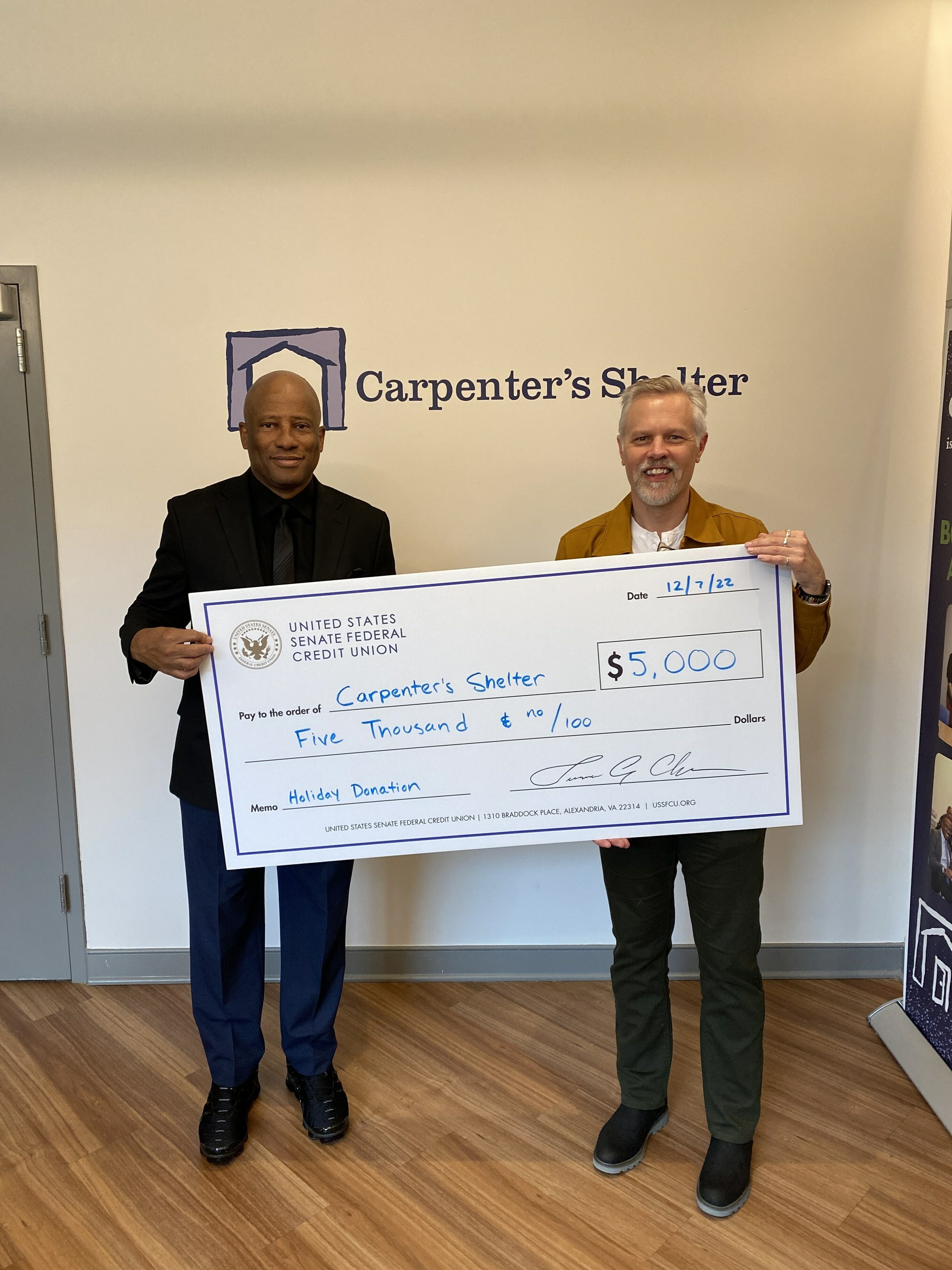U.S. Senate Federal Credit Union Distributes $70,000 to Charities throughout the DMV