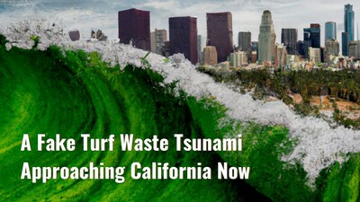 Fake Turf Waste Tsunami Approaching California Now
Artificial grass recycling initiative