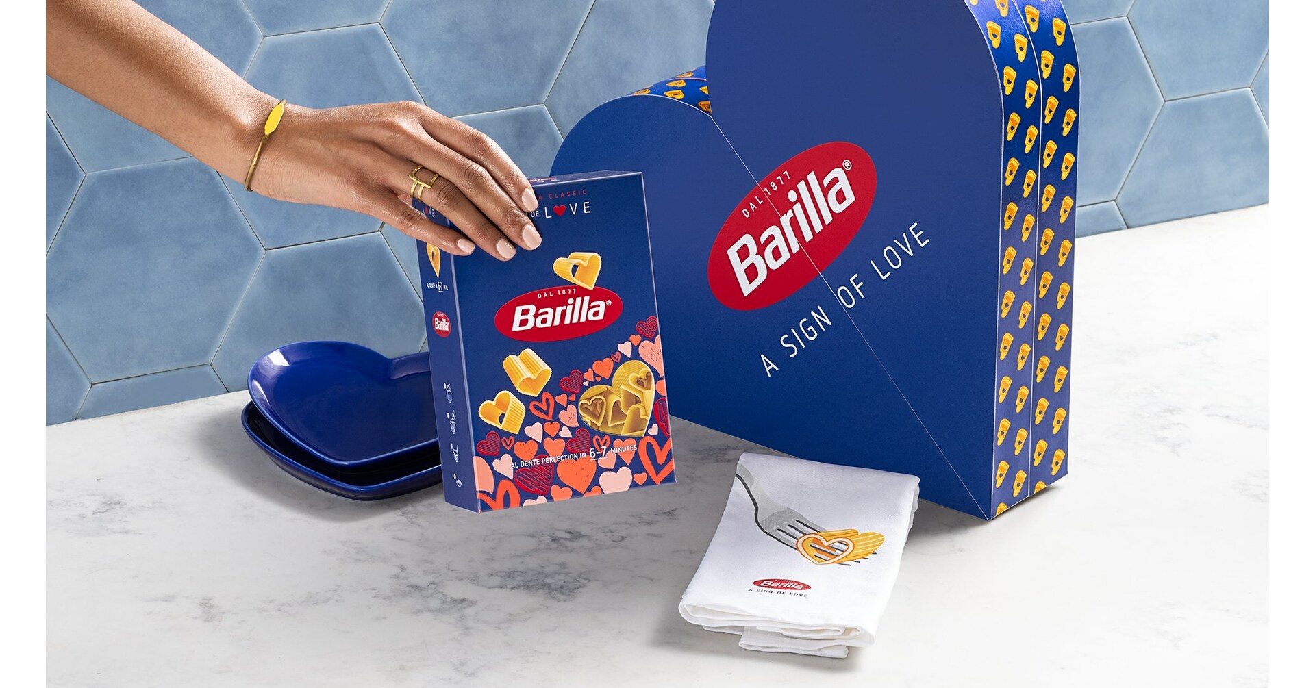 Barilla® Celebrates the Season of Love with New Limited-Edition Barilla  Love Pasta