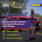 Royal Purple Launches New Max-Restore High Mileage Fuel Treatment Product