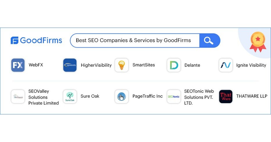 GoodFirms Spotlights the Top-Rated Best SEO Companies & Service Providers Globally for 2023