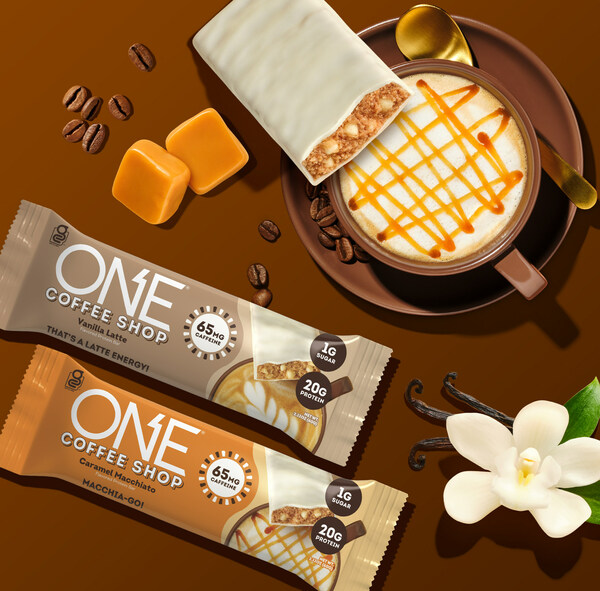 The delicious, caffeinated bars have the same amount of caffeine as a serving of espresso and are perfect for a morning or mid-afternoon pick-me-up.