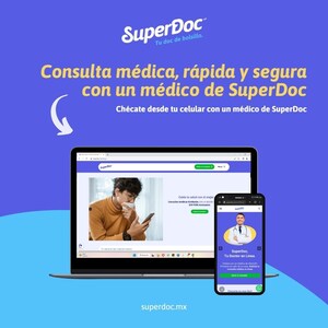 En tan solo ocho meses en México, SuperDoc ha logrado atender a miles de pacientes y busca generar alianzas que le permitan mejorar la salud de millones de mexicanos, a través del servicio de mensajería de WhatsApp
