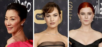 Michelle Yeoh, Lily James and Jessie Buckley Shine in De Beers at the 2023 Critics' Choice Awards