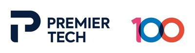 Logo Premier Tech Beyond 100 - Infiniment 100 (CNW Group/Premier Tech ltée)