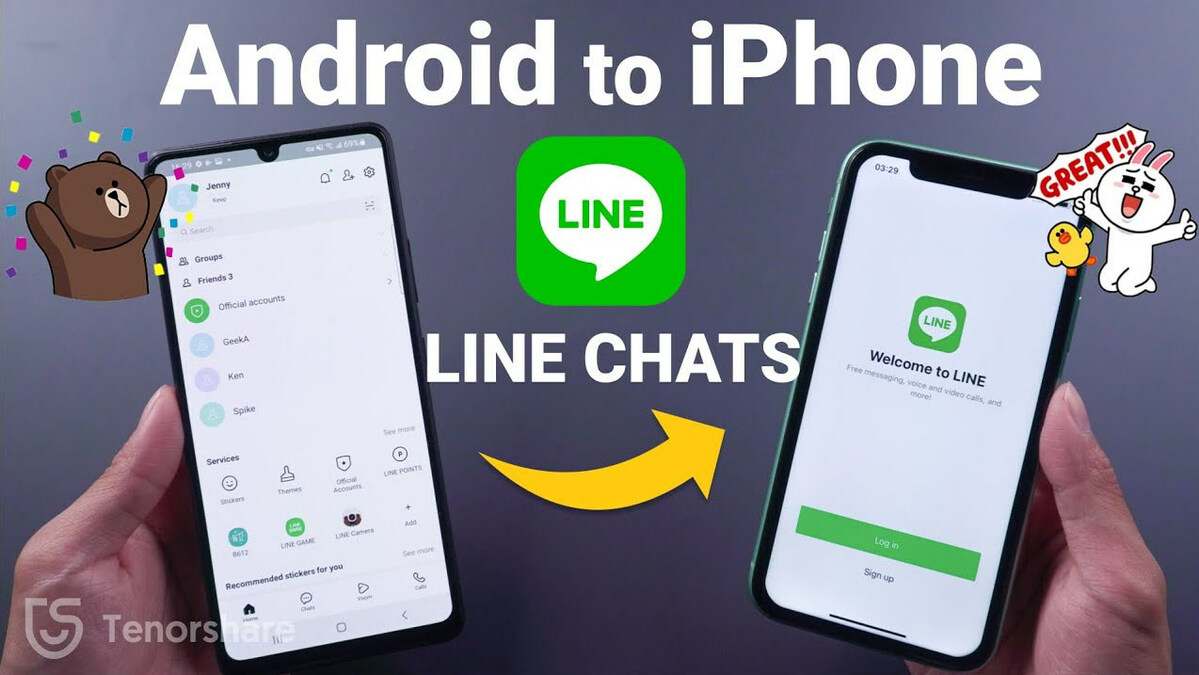 How to Transfer LINE From Android to iPhone/iOS With & Without Computer? - Vimarsana News
