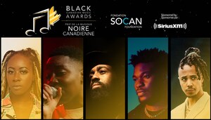 SOCAN Foundation Announces Winners of Third Annual SiriusXM Black Canadian Music Awards