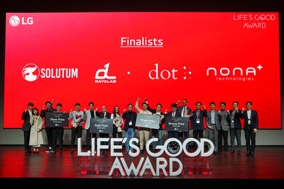 LIFE'S GOOD AWARD WInners (PRNewsfoto/LG Electronics)