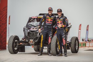 Les coureurs de l'équipe d'usine Can-Am marquent l'histoire en remportant leur sixième Rallye Dakar