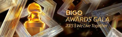 Gala de los Premios Bigo 2023, celebrada en el Teatro Capitol en Singapur. (PRNewsfoto/BIGO)