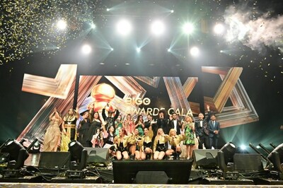 Artistas en la Gala de los Premios BIGO 2023 (PRNewsfoto/BIGO)