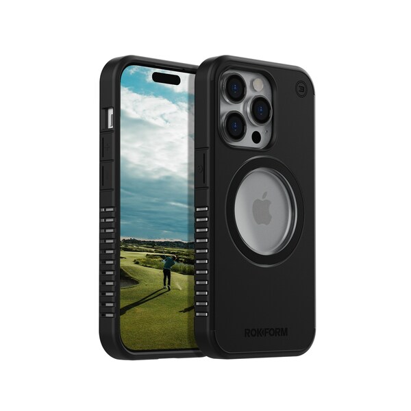 The new ROKFORM Eagle 3™ iPhone case for golf with MAGMAX™ is MagSafe® compatible and the first-ever phone case designed for golf.