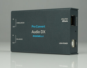 Magewell Launches New Dante-Enabled, Multi-Format IP Audio Converter and Capture Device