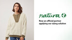 标志性生态品牌Natura推出MySize的Naiz Fit尺码解决方案，改善服装合身度;更好的环境