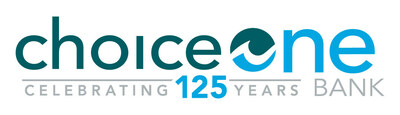 Anniversary logo (PRNewsfoto/ChoiceOne Bank)