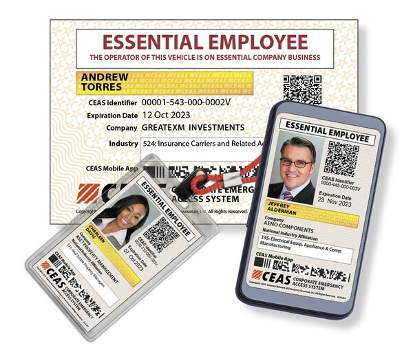 CEAS Essential Employee Credentialing Program.