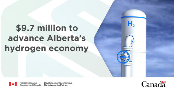 Minister Vandal announces federal investment to advance Alberta’s hydrogen economy (CNW Group/Prairies Economic Development Canada)
