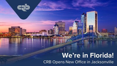 CRB has opened its newest office in Jacksonville, Florida. The office will allow the company to expand its service offerings in the state and across the Southeast.