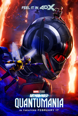 Marvel Studios' ANT-MAN AND THE WASP: QUANTUMANIA Brings To Life The Quantum Realm With Visually Immersive ScreenX and Multi-Sensory 4DX Theaters