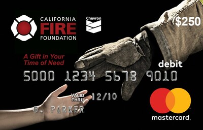 California Fire Foundation's Supplying Aid to Victims of Emergency (SAVE) provides on-the-spot relief for fire victims through $250 SAVE Card