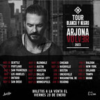 RICARDO ARJONA ANNOUNCES BLANCO Y NEGRO: VOLVER TOUR 2023