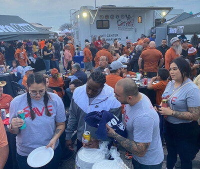 U.S. Patriot, a GALLS company, sponsored the end-of-year annual Alamo Bowl Hero Hut and its first tailgate party serving over 2,000 veterans, first responders, and their families.