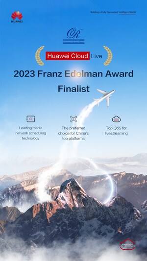 Huawei Cloud wird Finalist für den Franz Edelman Award