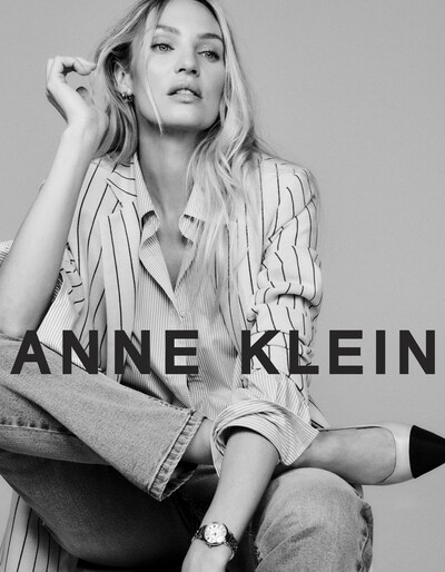 American fashion brand Anne Klein celebrates 55 years of style, impact and legacy - releases Spring/Summer 23 campaign featuring supermodel Candice Swanepoel.