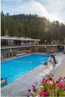 Radium Cool Pool Facility, Kootenay National Park. Credit: Parks Canada (CNW Group/Parks Canada)