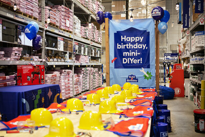 Lowe’s announced an in-store kids' birthday party program that aims to inspire the next generation of builders while giving parents a comprehensive one-stop party solution.