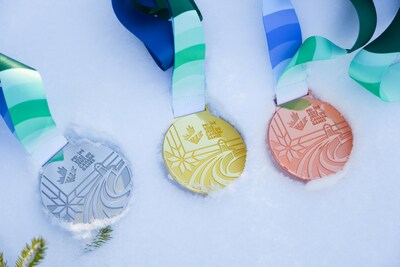 Over 2,500 Canadian athletes will be competing for one of these hard-earned medals. (CNW Group/Canada Games Council)