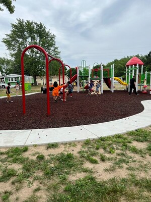 Playgrounds were part of Havenpark's $35 million in property improvements in 2022.