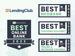 LendingClub Bank Wins Multiple Awards in GOBankingRates' "Best Online Banks of 2023" Lists