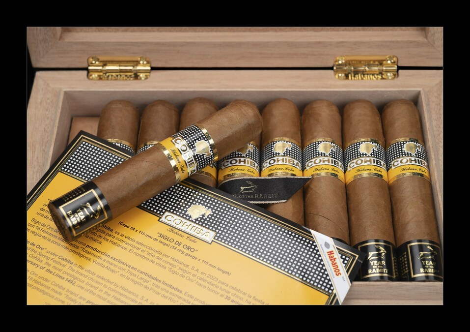 HABANOS, S.A. CELEBRATED THE CHINESE NEW YEAR EXCLUSIVELY WITH THE NEW  VITOLA COHIBA SIGLO DE ORO