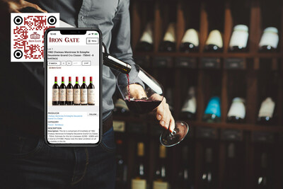 Iron Gate Wine and Openscreen Partner to Launch IronScan, a QR Code Based Wine & Spirits Data Solution for Collectors (CNW Group/Openscreen)