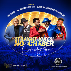 THE BLACK PROMOTERS COLLECTIVE ANNOUNCES THE "STRAIGHT JOKES, NO CHASER COMEDY TOUR" IN PARTNERSHIP WITH URBAN VIBE ENTERTAINMENT