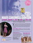 The Denyce Graves Foundation to Posthumously Honor Mary Cardwell Dawson, Founder of the National Negro Opera Company, at Events in Washington, D.C. January 19 - 22, 2023 Ahead of Black History Month
