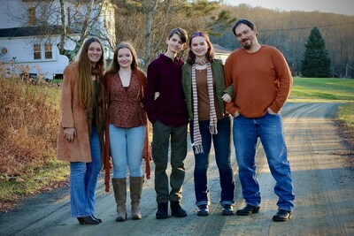 The Costanzo family enrolled their three children in PA Cyber in 2015 and never looked back. “Our biggest regret as parents is not coming to PA Cyber sooner,” said Sarah Costanzo, pictured on the far left.