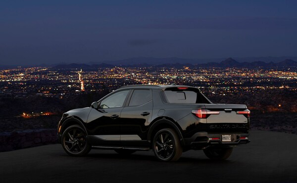 The 2023 Hyundai Santa Cruz is photographed in Irvine, CA., on Aug. 18, 2022.