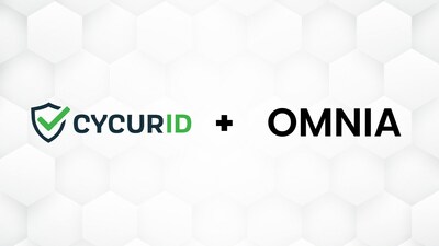 CycurID is pleased to announce their working partnership with OMNIA. (CNW Group/CycurID Technologies Ltd.)