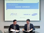 JA Solar and Samsung C&amp;T Signs the Qatar 875MW PV Power Plant Module Supply Agreement