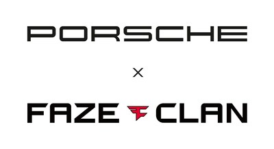 FaZe Clan and Porsche logo