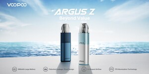 On the Back of Winning ''Best Vape Brand'' Award, VOOPOO's Brand New Pod the ARGUS Z Hits the UK Market