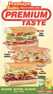 Blimpie's New Premium Subs