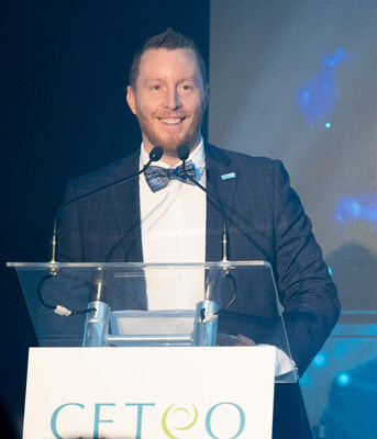 Kevin Morin, nouveau directeur gnral du CETEQ (Groupe CNW/Conseil des entreprises en technologies environnementales du Qubec (CETEQ))