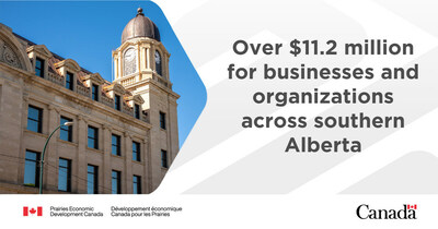 Minister Vandal announces new PrairiesCan service location in Lethbridge and federal investments across southern Alberta (CNW Group/Prairies Economic Development Canada)